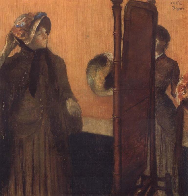 Edgar Degas Cbez la Modiste